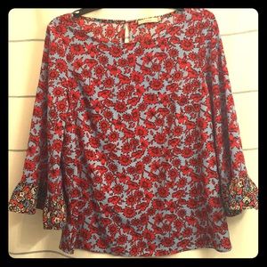 Beautiful Bell Sleeve Blouse